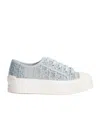 Dior Walk'n' Platform Sneaker In Blue