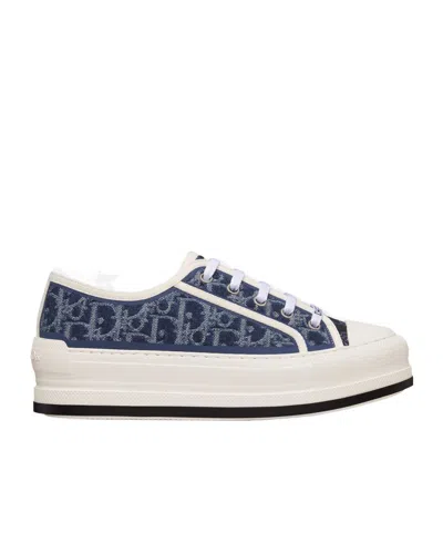 Dior Walk'n' Platform Sneaker In Blue