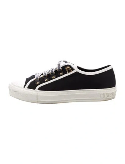 Pre-owned Dior Walk'n' Sneakers In Black