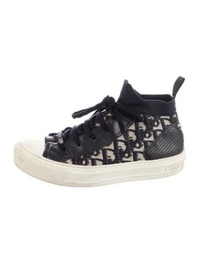 Pre-owned Dior Walk'n' Sneakers In Black