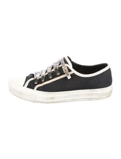 Pre-owned Dior Walk'n' Sneakers In Black