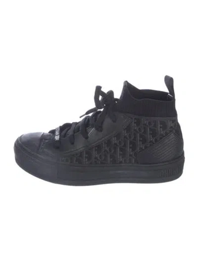 Pre-owned Dior Walk'n' Sneakers In Black
