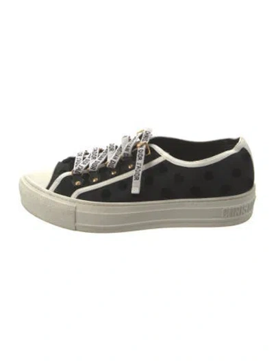 Pre-owned Dior Walk'n' Sneakers In Black