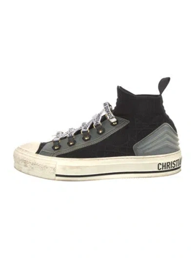 Pre-owned Dior Walk'n' Sneakers In Black