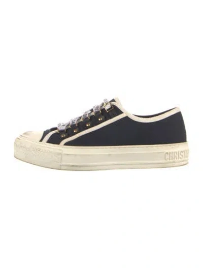 Pre-owned Dior Walk'n' Sneakers In Black