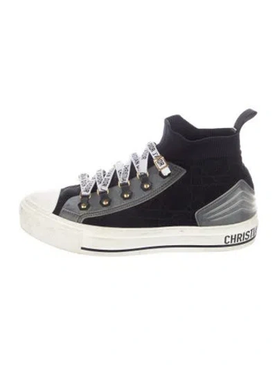 Pre-owned Dior Walk'n' Sneakers In Black