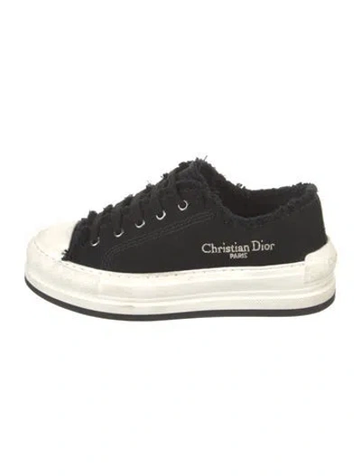 Pre-owned Dior Walk'n' Sneakers In Black