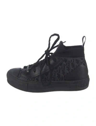 Pre-owned Dior Walk'n' Sneakers In Black