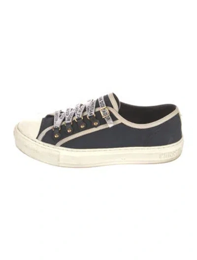 Pre-owned Dior Walk'n' Sneakers In Blue