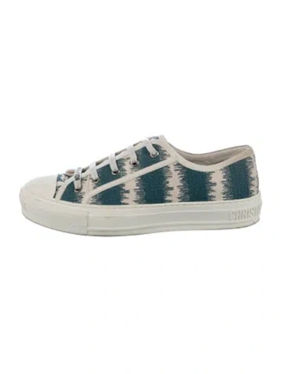 Pre-owned Dior Walk'n' Sneakers In Blue