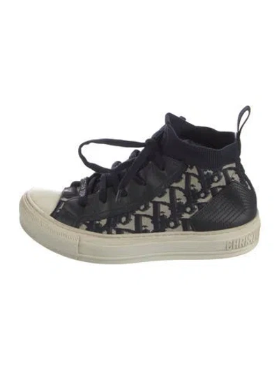 Pre-owned Dior Walk'n' Sneakers In Blue