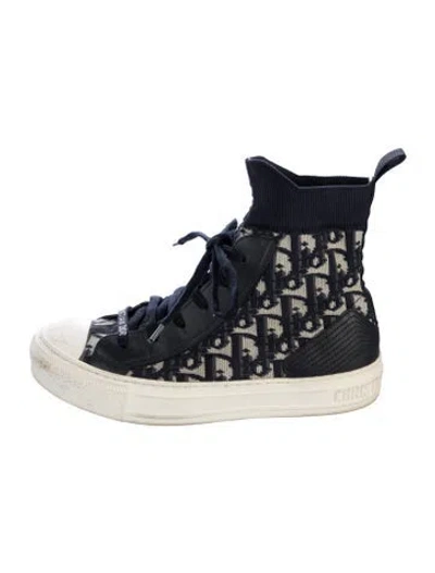 Pre-owned Dior Walk'n' Sneakers In Blue