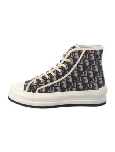 Pre-owned Dior Walk'n' Sneakers In Blue