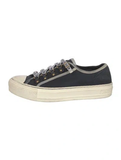 Pre-owned Dior Walk'n' Sneakers In Blue