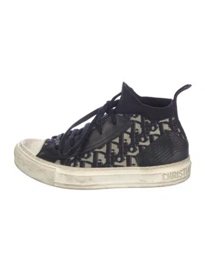 Pre-owned Dior Walk'n' Sneakers In Blue