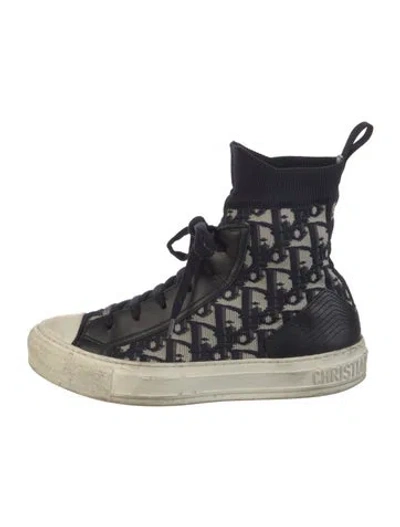 Pre-owned Dior Walk'n' Sneakers In Blue