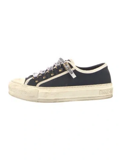 Pre-owned Dior Walk'n' Sneakers In Blue