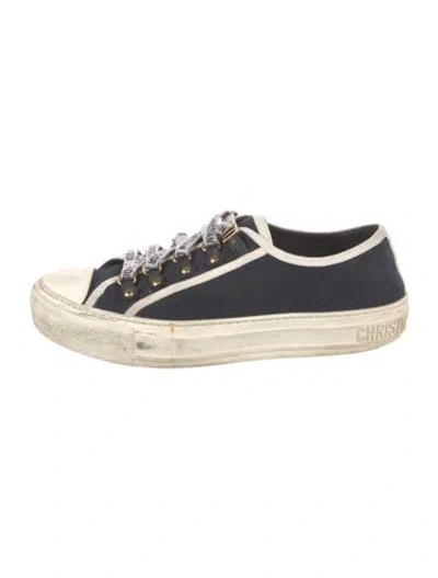 Pre-owned Dior Walk'n' Sneakers In Blue