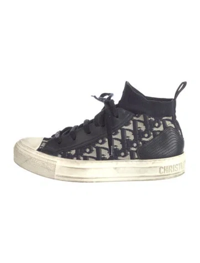 Pre-owned Dior Walk'n' Sneakers In Blue