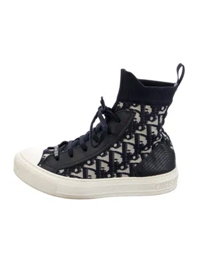 Pre-owned Dior Walk'n' Sneakers In Blue