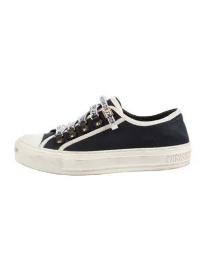 Pre-owned Dior Walk'n' Sneakers In Blue