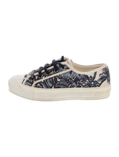 Pre-owned Dior Walk'n' Sneakers In Blue