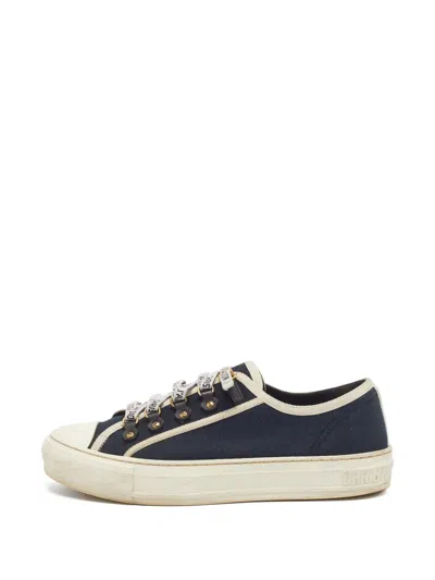 Pre-owned Dior Walk'n' Sneakers In Blue