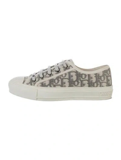 Pre-owned Dior Walk'n' Sneakers In Gray