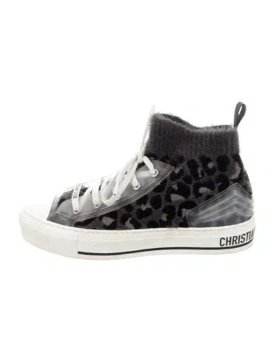 Pre-owned Dior Walk'n' Sneakers In Gray