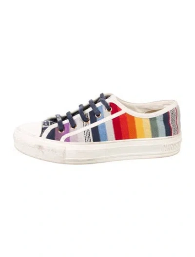 Pre-owned Dior Walk'n' Sneakers In Multi