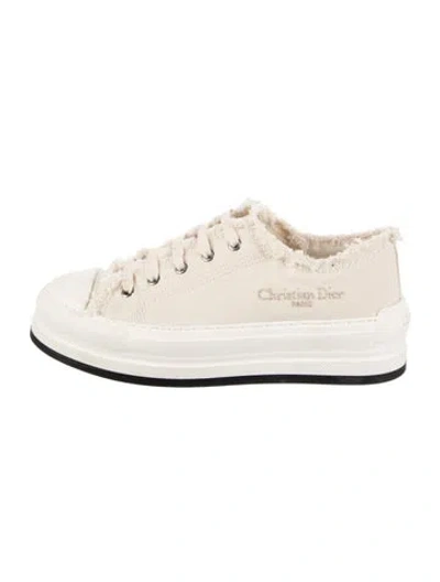 Pre-owned Dior Walk'n' Sneakers In Neutral