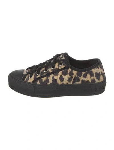 Pre-owned Dior Walk'n' Sneakers In Neutral