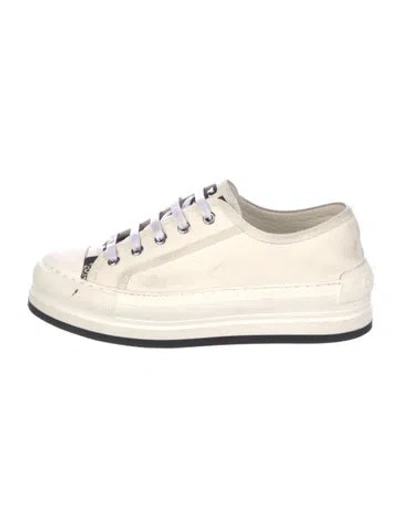 Pre-owned Dior Walk'n' Sneakers In Neutral