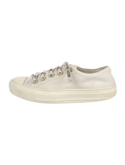 Pre-owned Dior Walk'n' Sneakers In Neutral