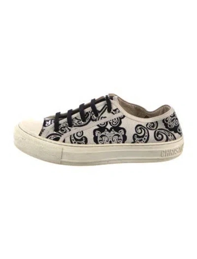 Pre-owned Dior Walk'n' Sneakers In Neutral