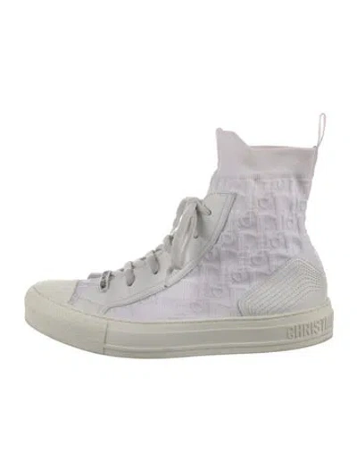 Pre-owned Dior Walk'n' Sneakers In Neutral
