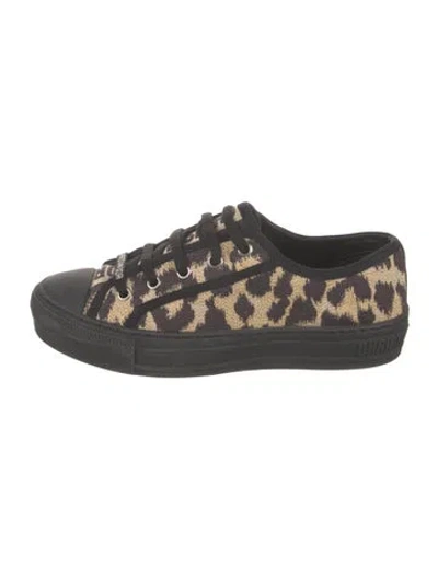 Pre-owned Dior Walk'n' Sneakers In Neutral