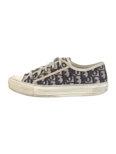 Pre-owned Dior Walk'n' Sneakers In Neutral