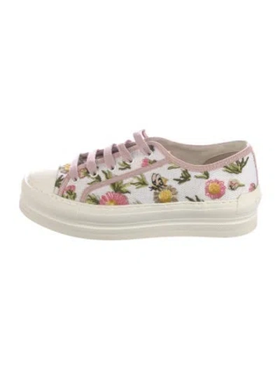 Pre-owned Dior Walk'n' Sneakers In Neutral