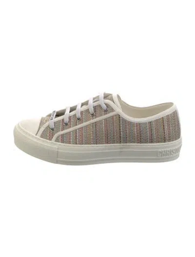 Pre-owned Dior Walk'n' Sneakers In Neutral