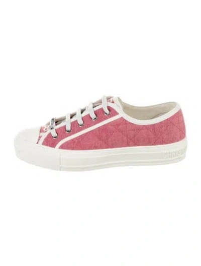 Pre-owned Dior Walk'n' Sneakers In Pink