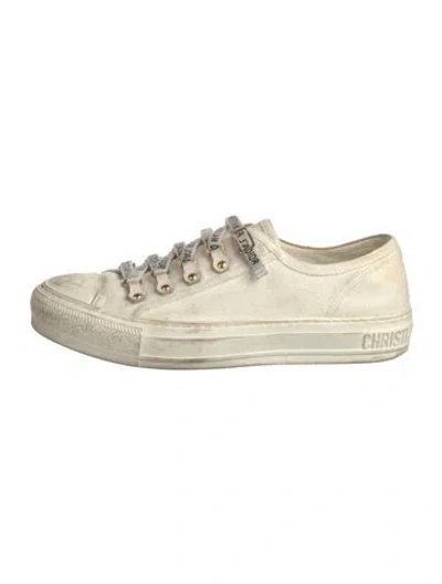 Pre-owned Dior Walk'n' Sneakers In White