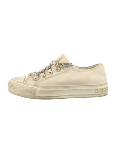 Pre-owned Dior Walk'n' Sneakers In White