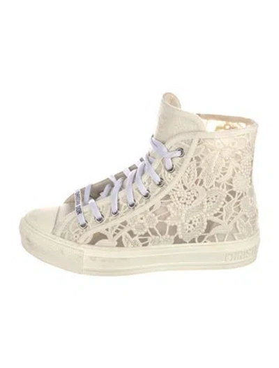Pre-owned Dior Walk'n' Sneakers In White