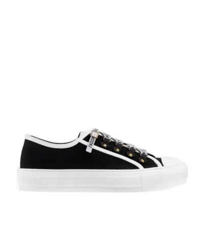 Dior Walk N  Sneaker In White