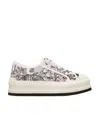 Dior Walk'n' Platform Sneaker In White