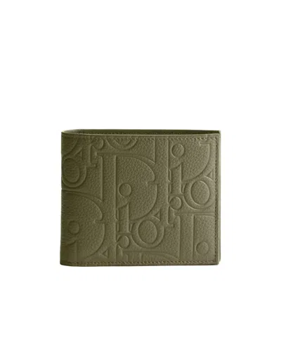 Dior Wallet With Coin Pocket In Green