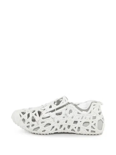 Pre-owned Dior Warp Slip-on Sneakers In Gray