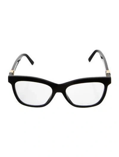 Pre-owned Dior Wayfarer Eyeglasses In Black
