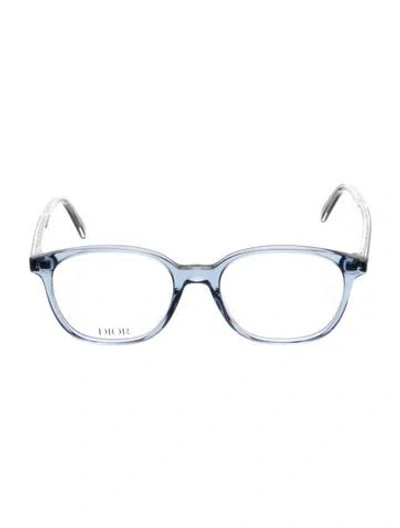 Pre-owned Dior Wayfarer Eyeglasses In Blue